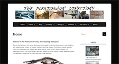 Desktop Screenshot of plesiosauria.com