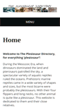 Mobile Screenshot of plesiosauria.com